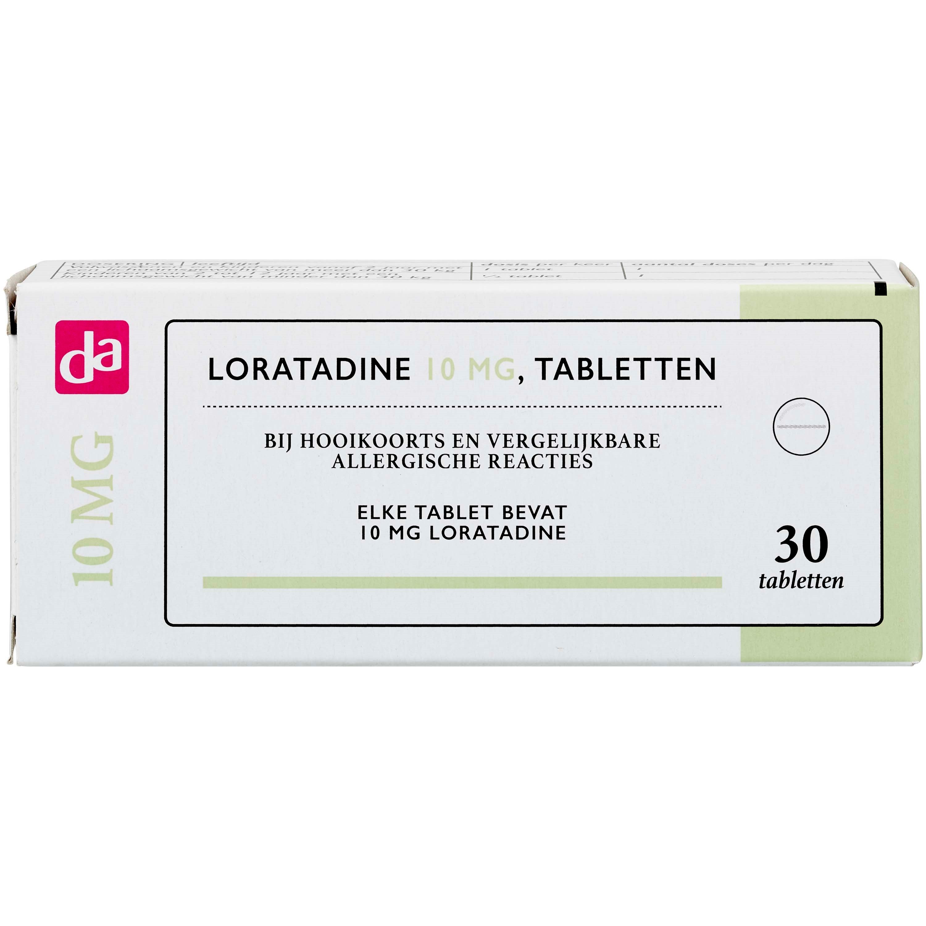 DA Loratadine 10mg 30.00 Tabletten