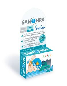 Sanohra Oordoppen water swim small kinderen 1.00 Paar