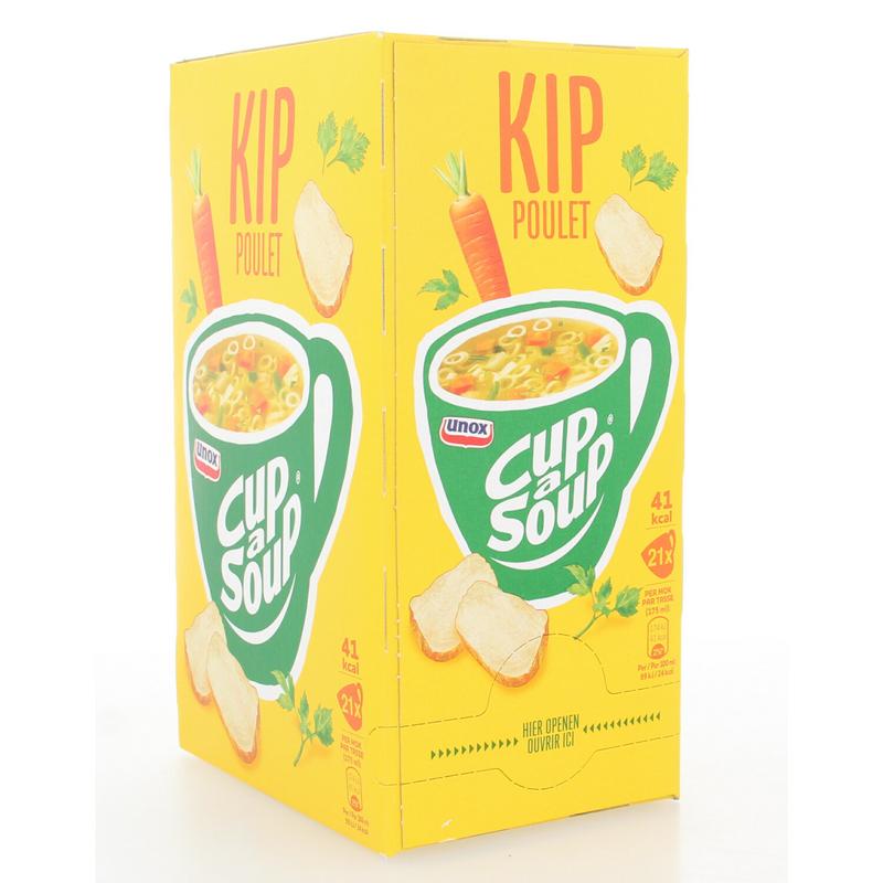 Cup a Soup Kippensoep 21 Zakjes