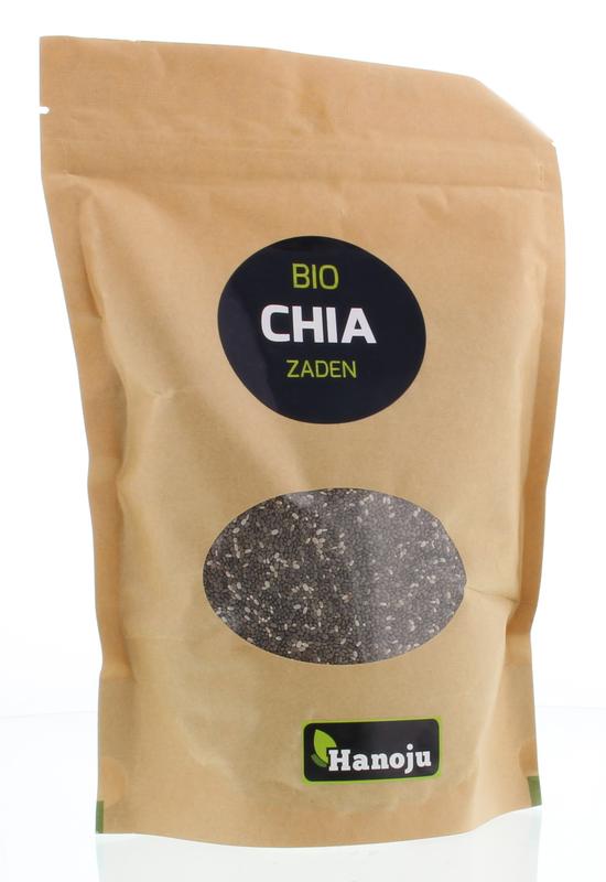 Hanoju Chia zaad paper bag bio 500 Gram