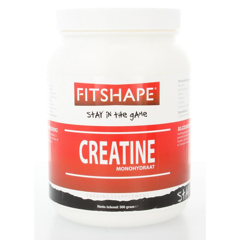 Fitshape Creatine monohydraat 500 Gram