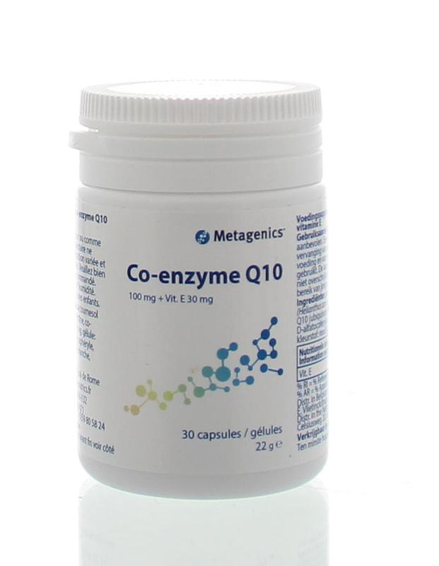Metagenics Co enzyme Q10 100mg 30 Capsules