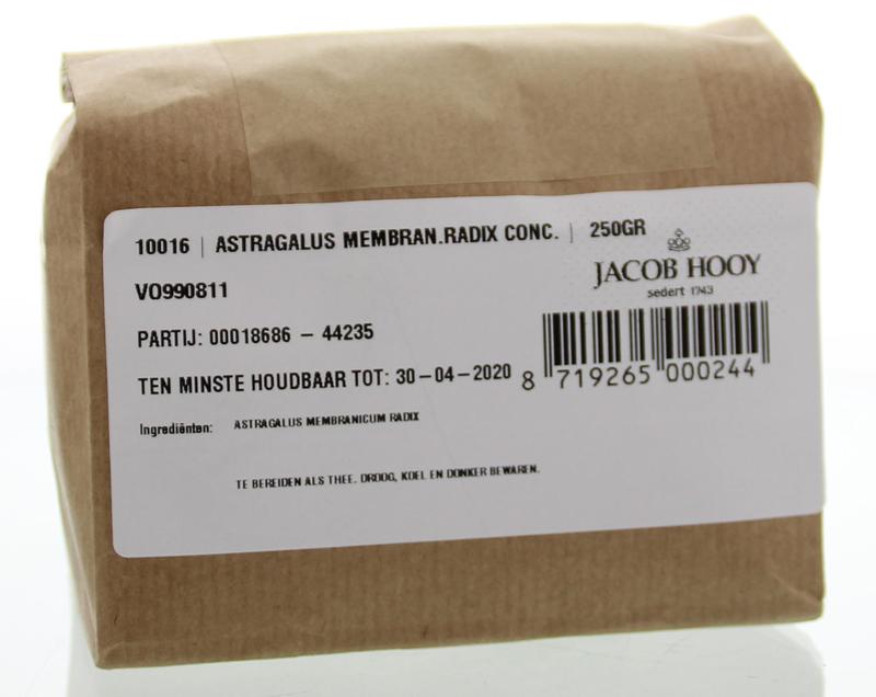 Jacob Hooy Astragalus radix gesneden 250 Gram