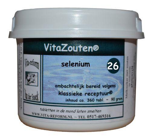 Vitazouten Selenium VitaZout nr. 26 360 Tabletten