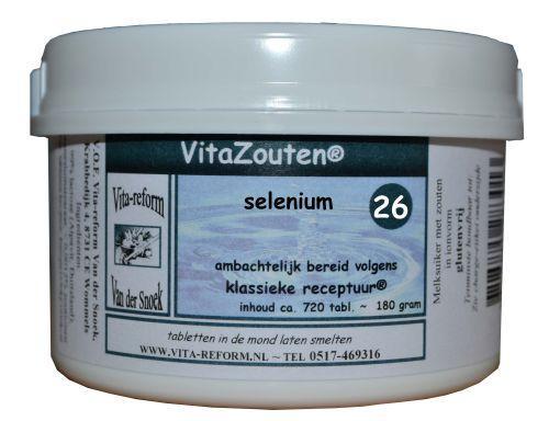 Vitazouten Selenium VitaZout nr. 26 720 Tabletten
