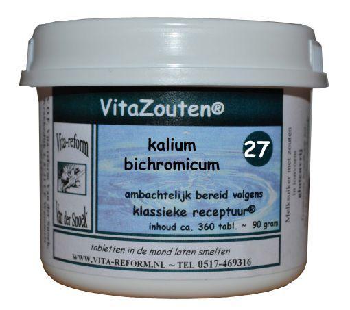 Vitazouten Kalium bichromicum VitaZout nr. 27 360 Tabletten