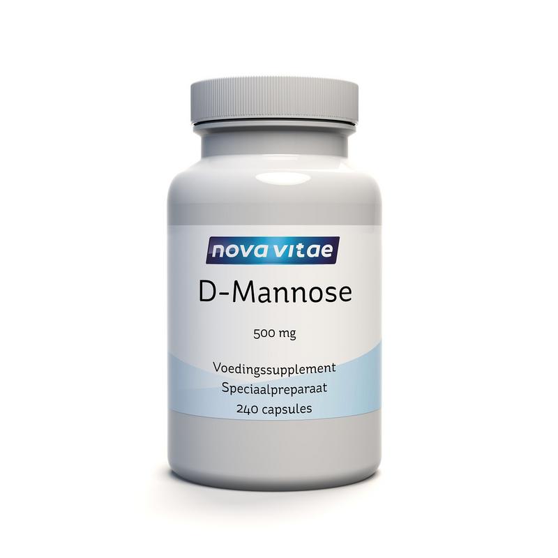 Nova Vitae D-Mannose 500mg 240 Capsules