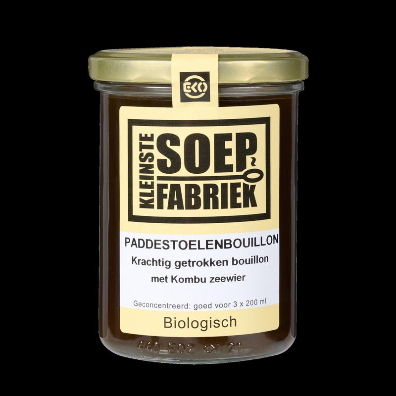 Kleinstesoepfabriek Paddenstoelbouillon bio 400 Milliliter
