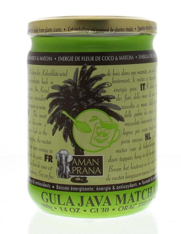 Amanprana Gula java matcha bio 400 Gram