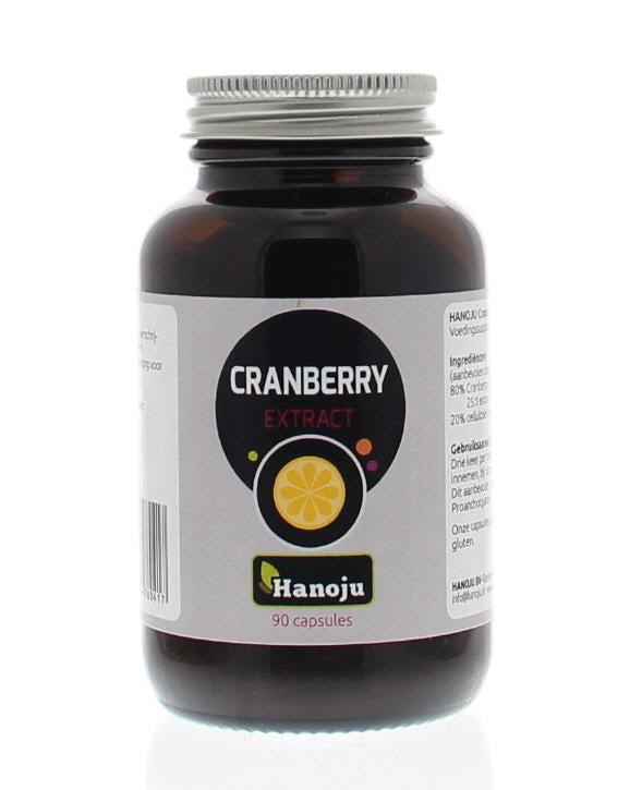 Hanoju Cranberry 400mg 90.00 Vegetarische capsules