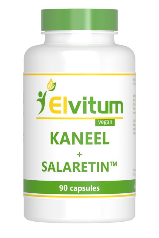 Elvitum  Kaneel met salaretin 90.00 Vegetarische capsules