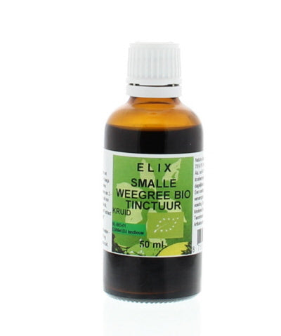 Elix Smalle weegbree tinctuur bio 50.00 Milliliter