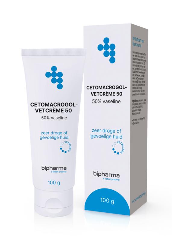 Bipharma Cetomacrogol vetcreme 50 100 Gram