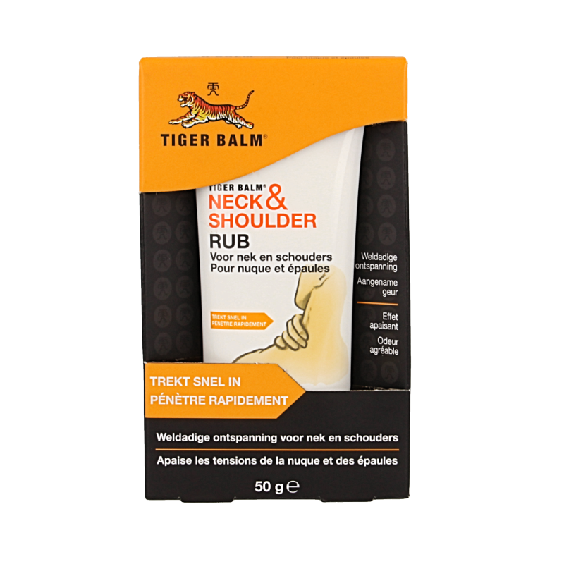 Tiger Balm Tijgerbalsem neck en shoulder rub 50 Gram