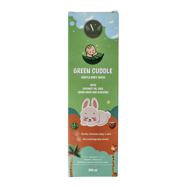 Vanan Green cuddle baby wash gentle 200.00 Milliliter