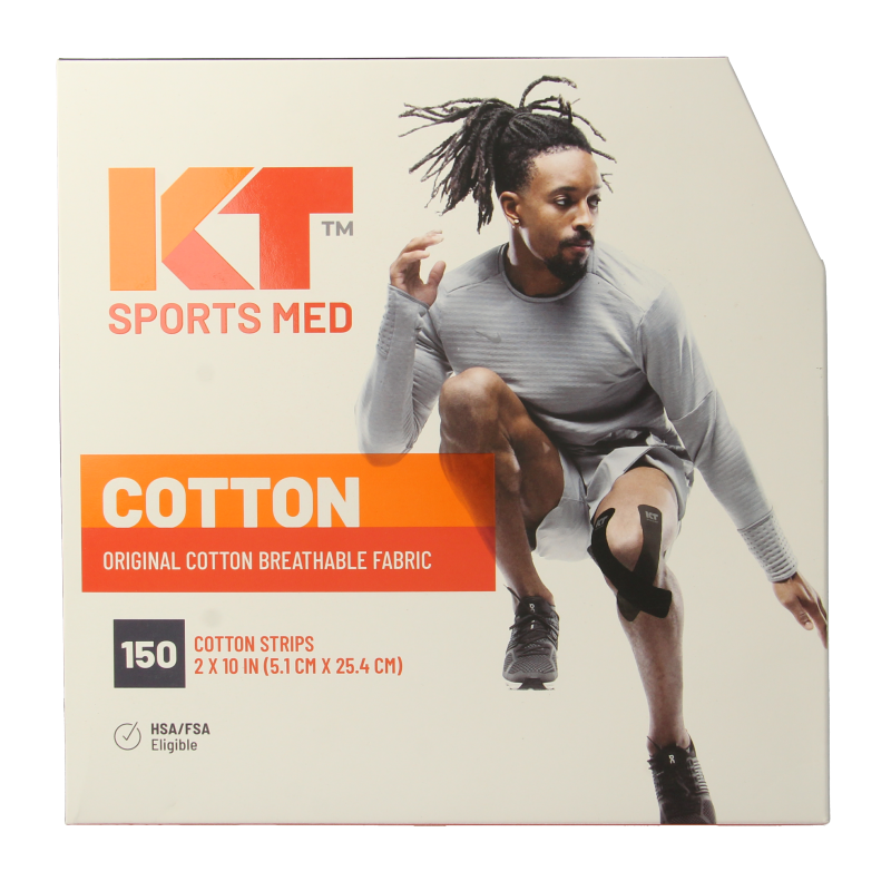 KT Tape Jumbo original roll 38 meter 150 strips zwart prec 1 Stuks