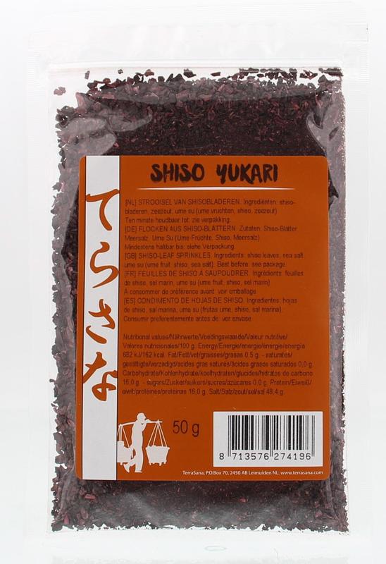 TS Import Yukari shiso strooisel 50 Gram
