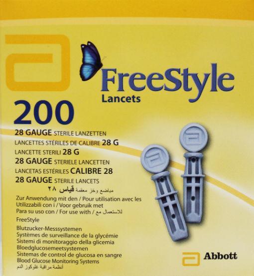 Freestyle Lancet  200 Stuks