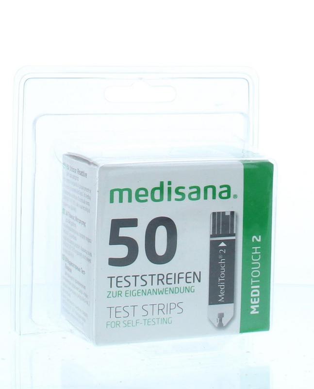 Medisana Meditouch 2 teststrips 50 Stuks