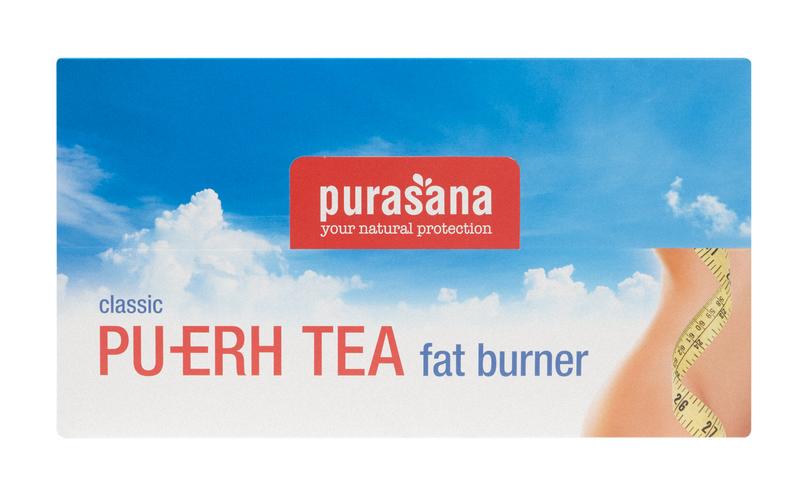 Purasana Pu-erh thee builtjes vegan 96 Zakjes
