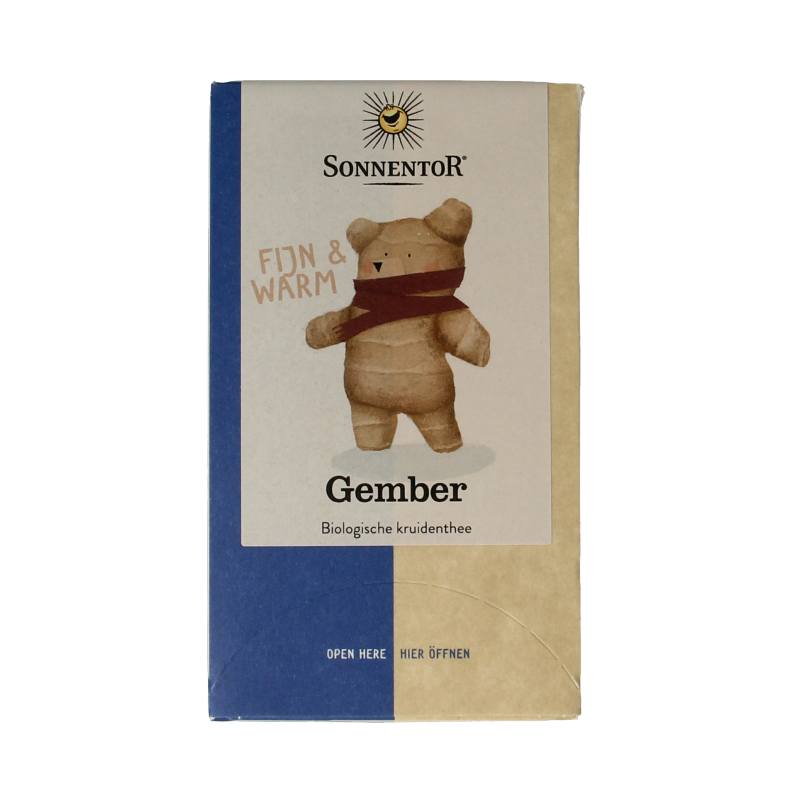 Sonnentor Gember thee bio 18 Zakjes