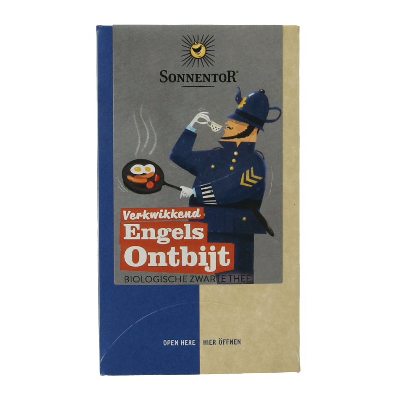Sonnentor Verkwikkende Engelse ontbijtthee bio 18 Stuks