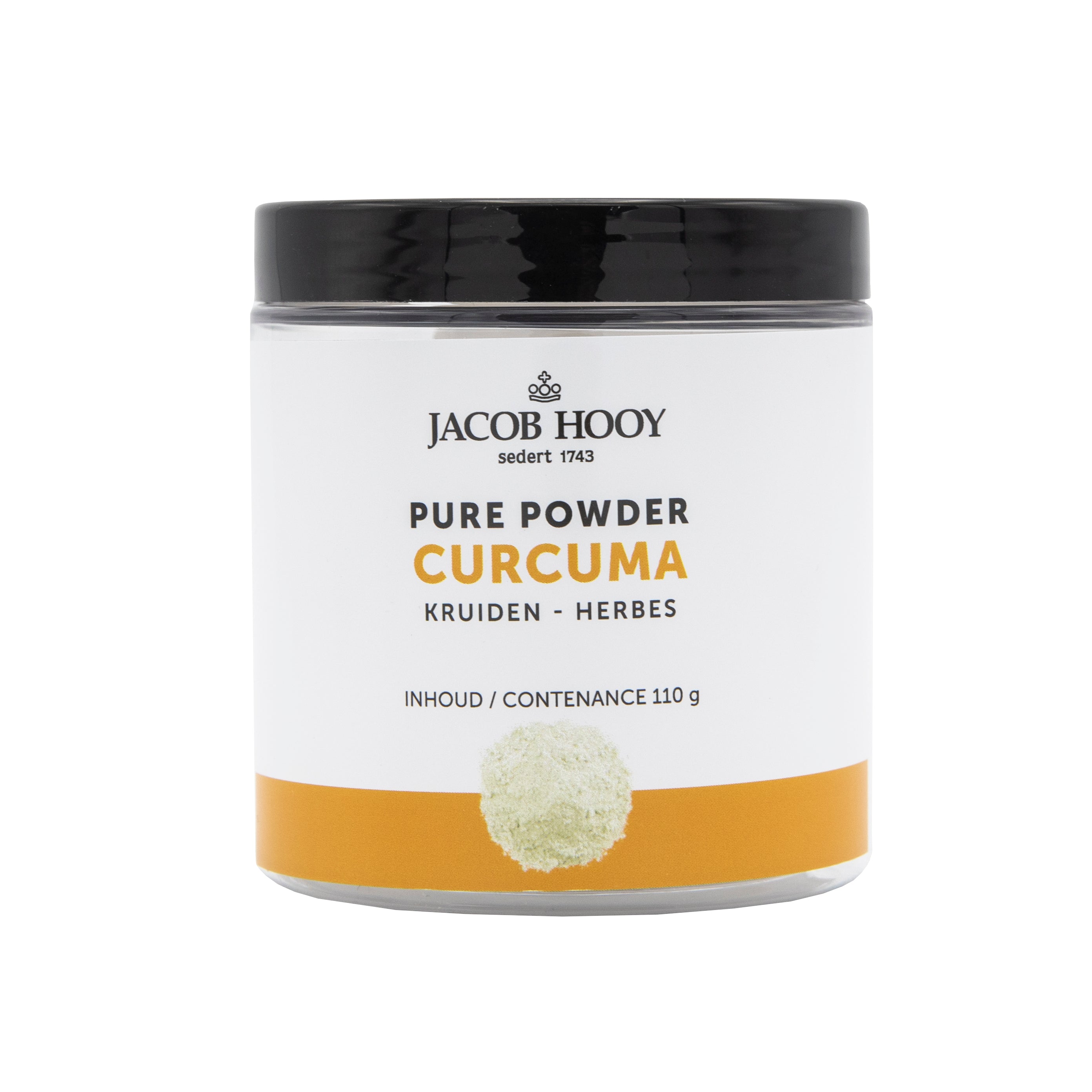 Jacob Hooy Pure Powder curcuma longa 110.00 Gram