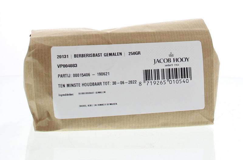 Jacob Hooy Berberisbast gemalen 250 Gram