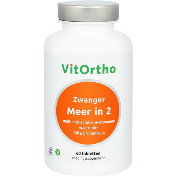 VitOrtho Meer in 2 zwanger 60 Tabletten