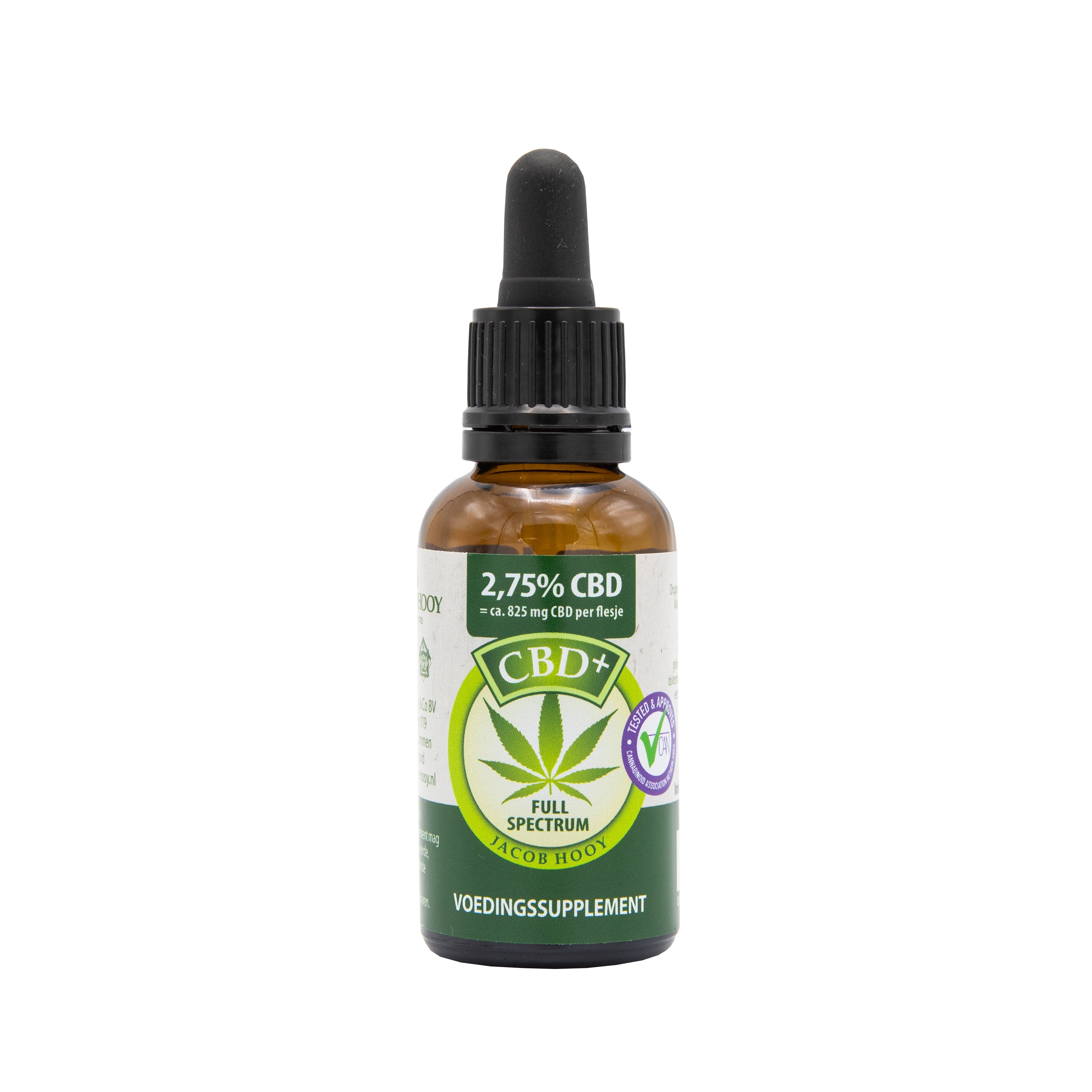Jacob Hooy CBD plus olie 30.00 Milliliter
