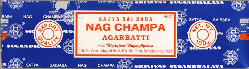 Nag Champa Wierookstokjes agarbatti 100 Gram