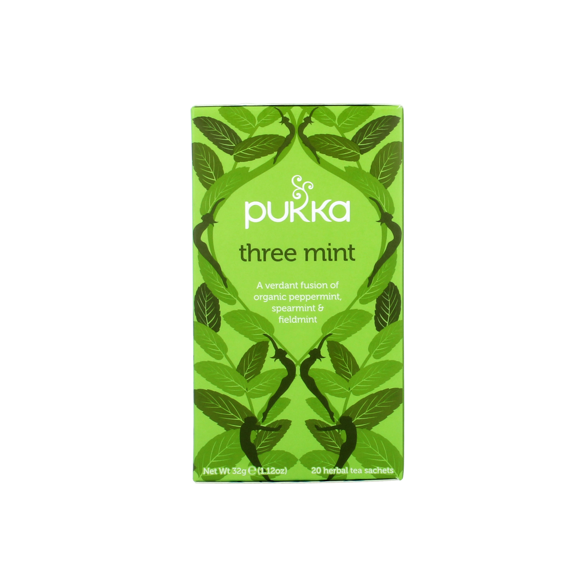 Pukka Three mint bio 20.00 Zakjes