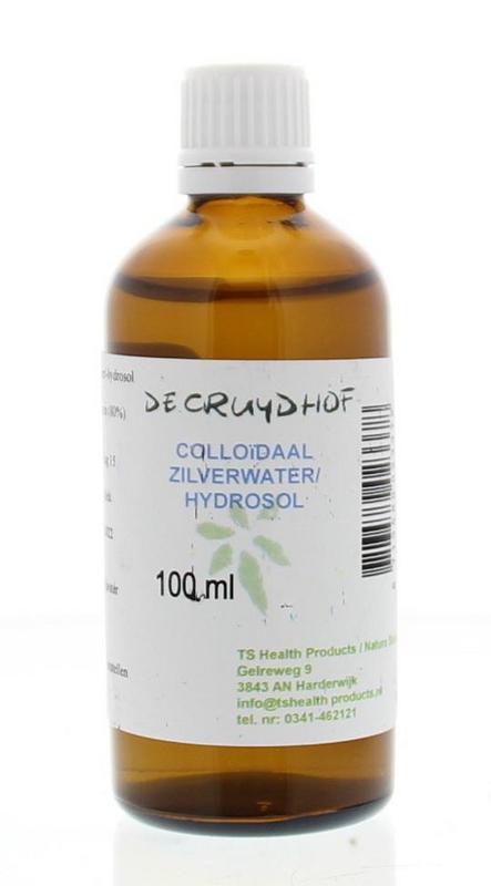 Cruydhof Colloidaal zilverwater hydrosol uitwendig 100 Milliliter