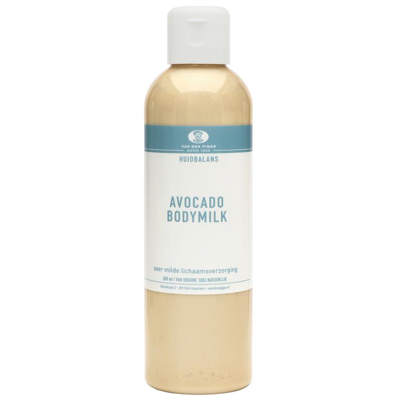 van der Pigge Huidbalans bodymilk avocado 200 Milliliter