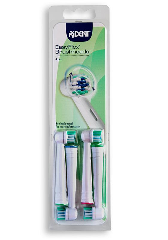 Rident Opzetborstel 4 Stuks