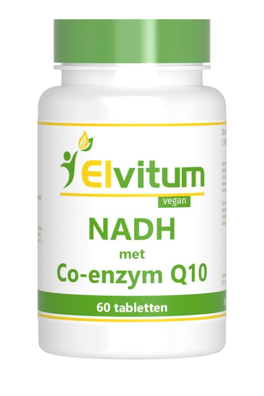 Elvitum  NADH met co-enzym Q10 60 Tabletten