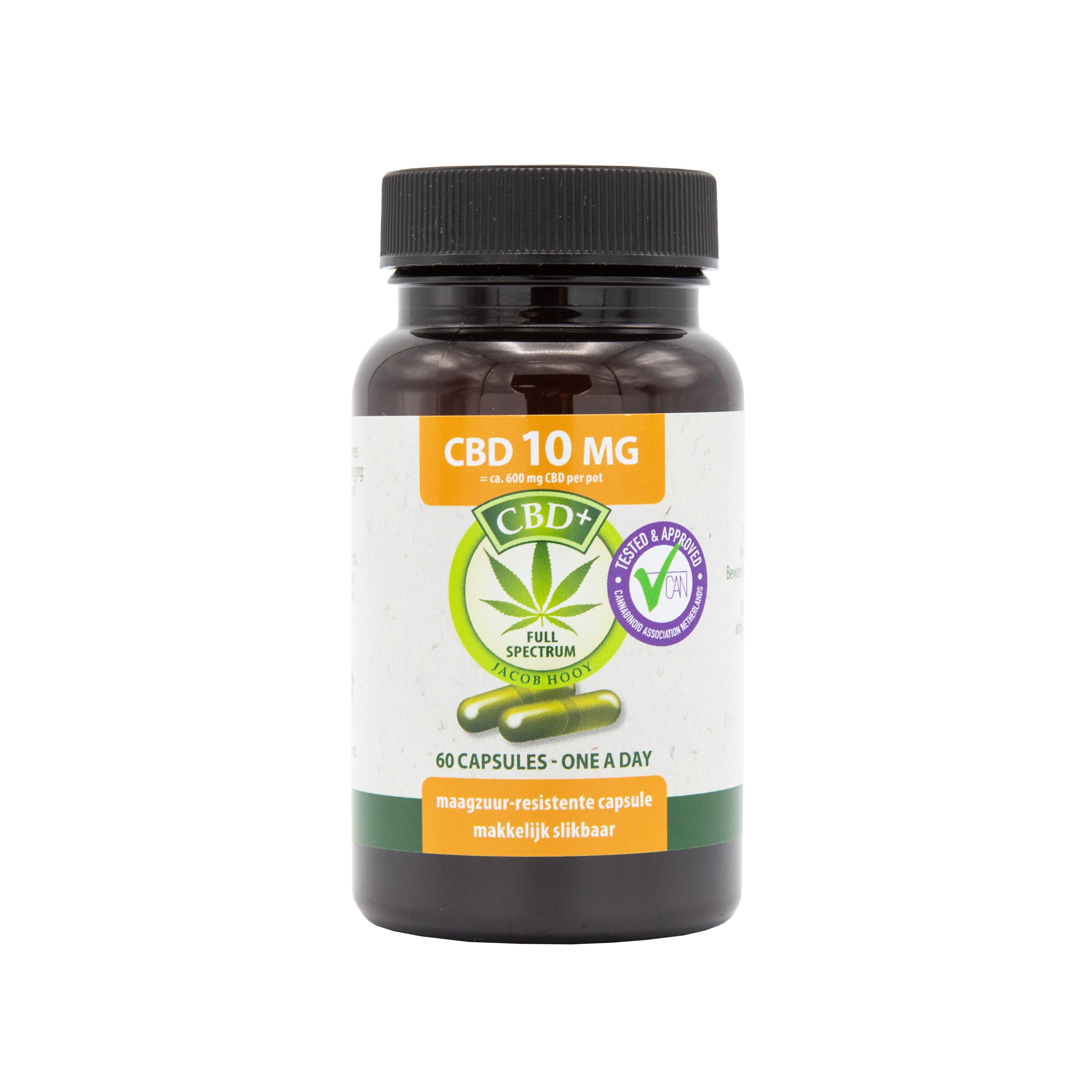 Jacob Hooy CBD 10mg capsules  60.00 Capsules