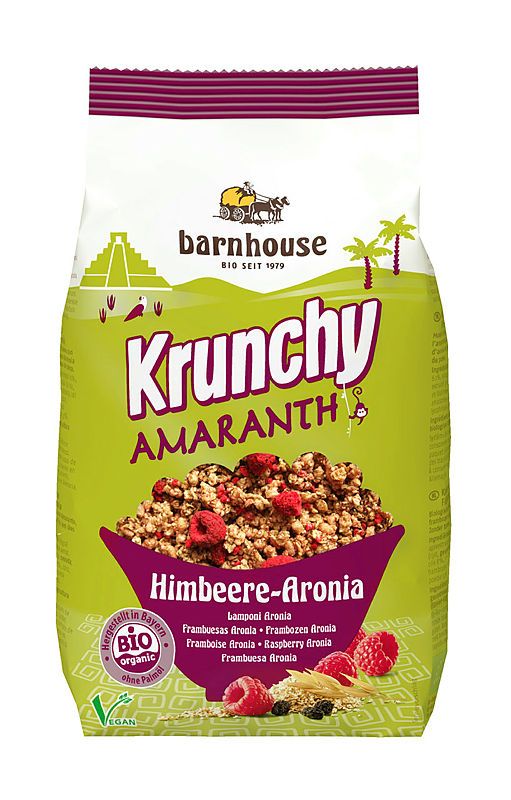 Barnhouse Krunchy amaranth framboos aronia bio 375 Gram