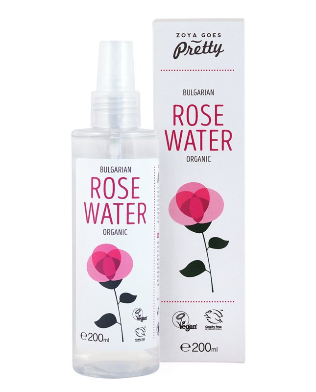 Zoya Goes Pretty Organic rose water 200 Milliliter