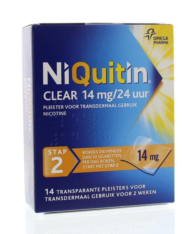 Niquitin Stap 2 14mg 14.00 Stuks