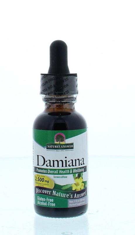 Natures Answer Damiana extract alcoholvrij 30 Milliliter