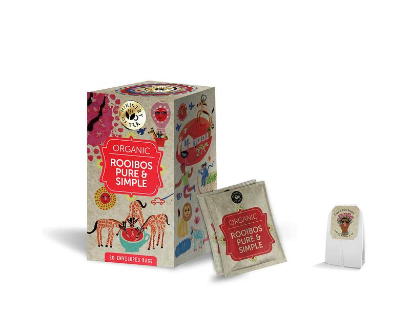 Ministry Of Tea Rooibos pure & simple bio 20 Zakjes