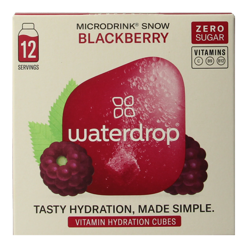Waterdrop  Microdrink braam 12 Stuks