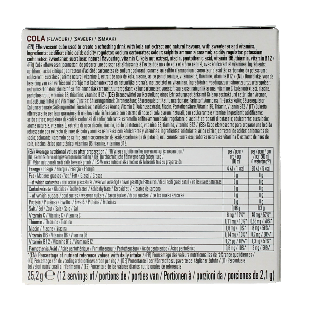 Waterdrop  Microdrink cola 12.00 Stuks