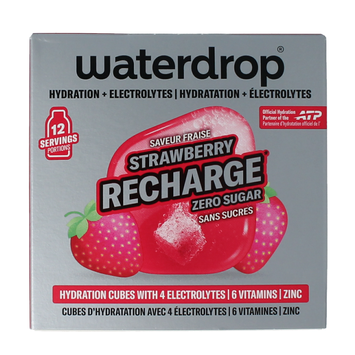 Waterdrop  Microlyte strawberry 12.00 Stuks
