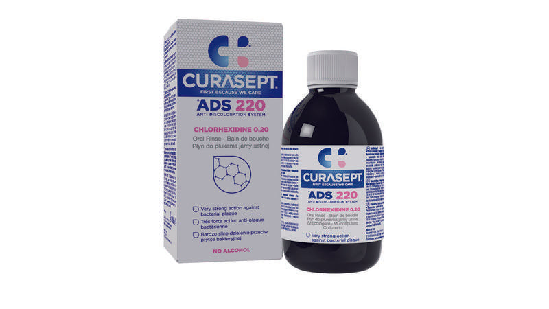 Curasept ADS Mondspoelmiddel - 0,20% chloorhexidine 200 Milliliter