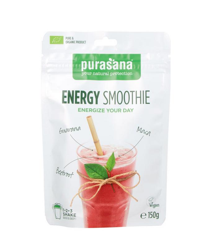 Purasana Energie smoothie shake vegan bio 150 Gram