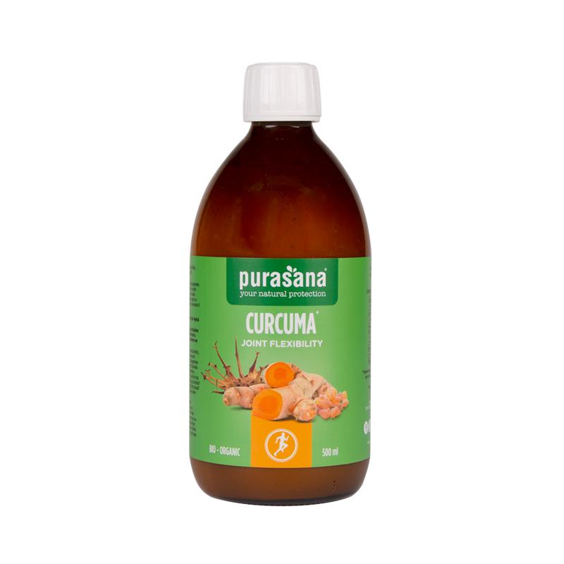Purasana Curcuma boswelia & harpago joint flexibility bio 500 Milliliter
