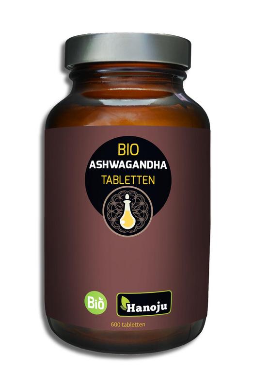 Hanoju Ashwagandha organic 500mg 600.00 Tabletten