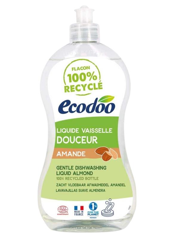 Ecodoo Afwasmiddel  zacht vloeibaar amandel eco 500.00 Milliliter